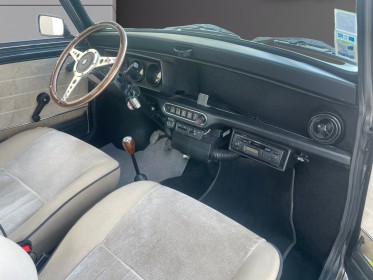 Rover mini 1.3 53 ch british open ii gris charcoal : 150 exemplaires réfection moteur complète / garantie 12 mois occasion...