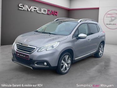Peugeot 2008 1.6 vti 120 ch féline titane bvm 5 rapports / entretien à jour / garantie 12 mois occasion simplicicar royan...