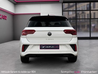 Volkswagen t-roc 1.5 tsi evo 150ch start/stop dsg7 r-line occasion simplicicar pontarlier auto  simplicicar simplicibike france