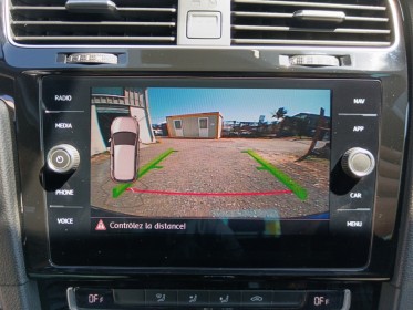 Volkswagen golf 2.0 tsi 245 dsg7 gti / caméra de recul / toit ouvrant pano / becquet ar / lame av occasion réunion ville st...