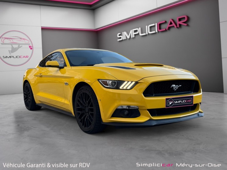 Ford mustang  v8 5.0l sièges ventilés et chauffants garantie 12 mois occasion simplicicar mery-sur-oise simplicicar...