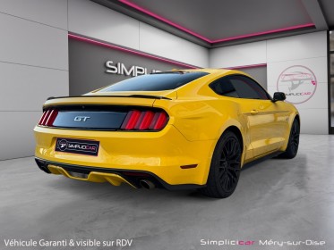 Ford mustang  v8 5.0l sièges ventilés et chauffants garantie 12 mois occasion simplicicar mery-sur-oise simplicicar...