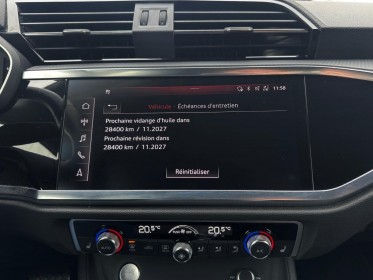 Audi q3 sportback business 35 tdi 150 ch s tronic 7 business line garantie 12 mois occasion simplicicar pontarlier auto ...