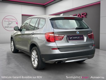 Bmw x3 f25 xdrive20d 184ch excellis steptronic a occasion simplicicar amiens  simplicicar simplicibike france