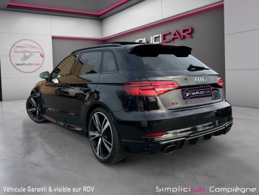 Audi rs3 sportback 400ch quattro - full black - full - immat fr - faible km - occasion simplicicar compiegne simplicicar...