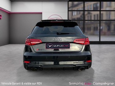 Audi rs3 sportback 400ch quattro - full black - full - immat fr - faible km - occasion simplicicar compiegne simplicicar...