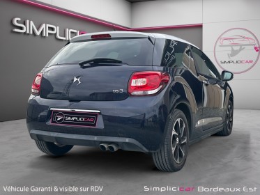 Ds ds 3 1.2 130ch ss bvm6 be chic camera carplay courroie faite garantie 12 mois occasion simplicicar bordeaux  simplicicar...