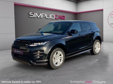 Land rover range rover evoque d200 r-dynamic s meridian caméra 360 sièges chauffants garantie 12 mois occasion barberey...