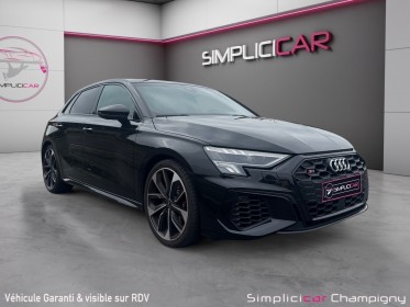Audi s3 sportback tfsi 310 s tronic 7 quattro occasion champigny-sur-marne (94) simplicicar simplicibike france