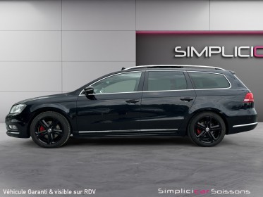 Volkswagen passat sw 2.0 tdi 177 ch bluemotion technology 4motion r-line dsg6 - cuir/to/attelage/caméra - garantie 12 mois...