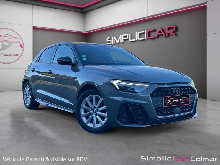 Audi a1 sportback 40 tfsi 200 ch s line edition one grey full led virtual cockpit garantie 12 mois occasion simplicicar...