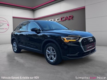 Audi q3 40 tdi 190 s tronic quattro business line occasion  simplicicar nice - pfvauto simplicicar simplicibike france