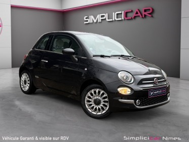 Fiat 500 serie 6 euro 6d 1.2 69 ch eco pack lounge - carplay - régulateur -  garantie 12 mois occasion simplicicar nimes -...