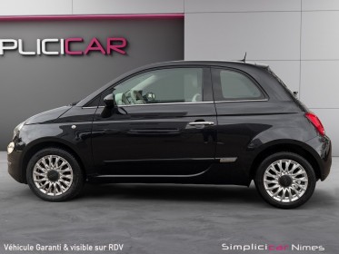 Fiat 500 serie 6 euro 6d 1.2 69 ch eco pack lounge - carplay - régulateur -  garantie 12 mois occasion simplicicar nimes -...