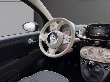 Fiat 500 serie 6 euro 6d 1.2 69 ch eco pack lounge - carplay - régulateur -  garantie 12 mois occasion simplicicar nimes -...