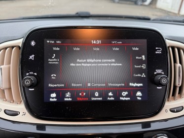Fiat 500 serie 6 euro 6d 1.2 69 ch eco pack lounge - carplay - régulateur -  garantie 12 mois occasion simplicicar nimes -...