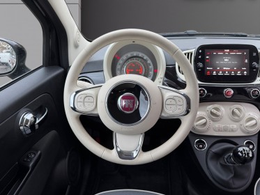 Fiat 500 serie 6 euro 6d 1.2 69 ch eco pack lounge - carplay - régulateur -  garantie 12 mois occasion simplicicar nimes -...