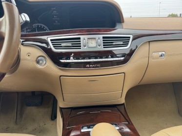 Mercedes classe s 500 l blueefficiency 4-matic a  origine france  toutes options  entretien mercedes  garantie 12 mois...