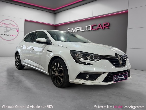 Renault megane iv berline business business tce 100 energy occasion avignon (84) simplicicar simplicibike france