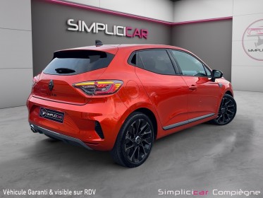 Renault clio v nouvelle esprit alpine tce 90 bvm - premiere main - faible km - occasion simplicicar compiegne simplicicar...