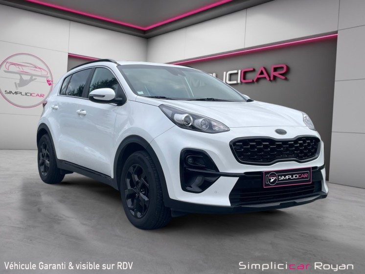 Kia sportage 1.6 crdi 136ch mhev dct7 4x2 black edition entretien complet kia garantie constructeur occasion simplicicar...