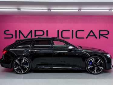 Audi rs6 avant c8 4,0 v8 tfsi 600ch quattro tiptronic - immat francaise - suivi audi - ceramiques - toit ouvrant - bo -...