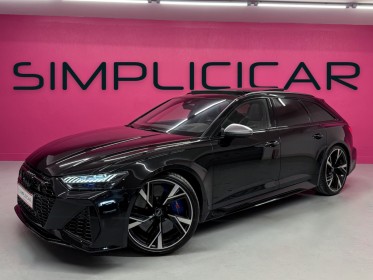 Audi rs6 avant c8 4,0 v8 tfsi 600ch quattro tiptronic - immat francaise - suivi audi - ceramiques - toit ouvrant - bo -...