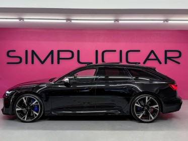 Audi rs6 avant c8 4,0 v8 tfsi 600ch quattro tiptronic - immat francaise - suivi audi - ceramiques - toit ouvrant - bo -...