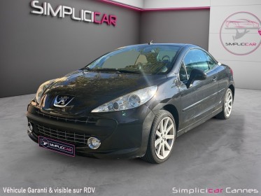 Peugeot 207 cc 1.6 vti 16v 120ch roland garros occasion cannes (06) simplicicar simplicibike france
