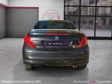 Peugeot 207 cc 1.6 vti 16v 120ch roland garros occasion cannes (06) simplicicar simplicibike france