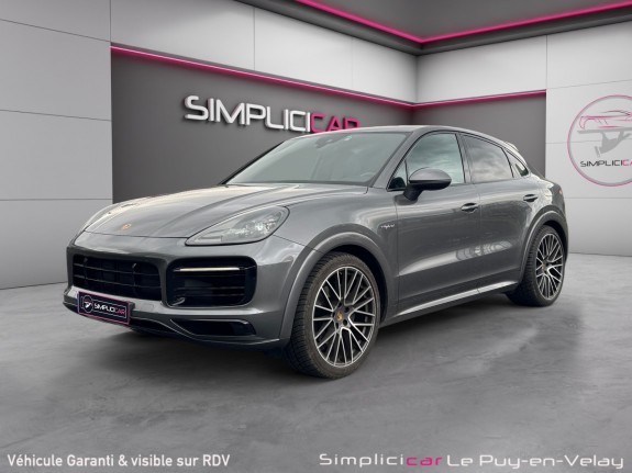 Porsche cayenne coupe e-hybrid 3.0 v6 462 ch tiptronic bva - français - suivi porsche occasion simplicicar velay simplicicar...