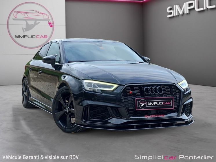 Audi rs3 berline quattro 2.5 tfsi 400 s tronic 7 garantie 12 mois occasion simplicicar pontarlier auto  simplicicar...