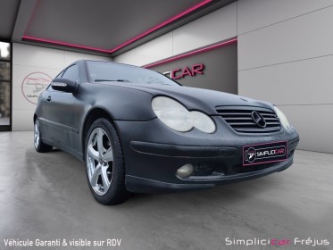Mercedes c200 coupÉ sport climatisation automatique  garantie 12 mois occasion simplicicar frejus  simplicicar simplicibike...