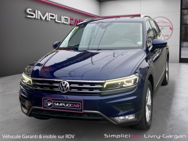Volkswagen tiguan 2.0 tdi 150 dsg7 4motion carat occasion simplicicar livry gargan simplicicar simplicibike france