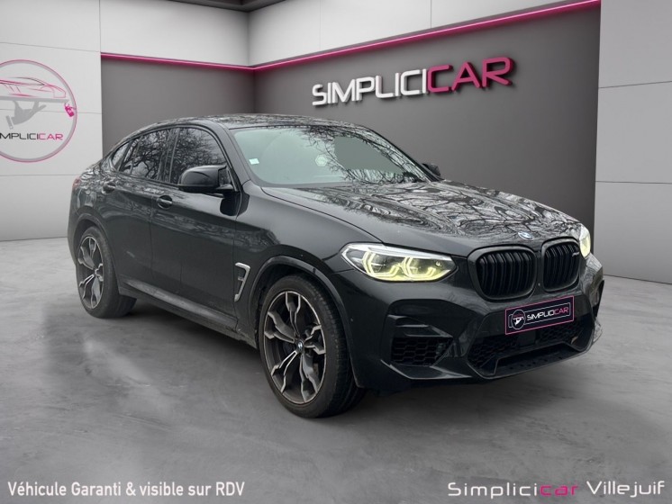 Bmw x4 m f98 480ch bva8, suivi bmw, harman kardon, carplay, toit ouvrant, caméra 360, garantie 12 mois occasion simplicicar...