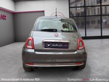 Fiat 500 1.2 8v 69 ch lounge toit ouvrant boite automatiques garantie 12 mois occasion simplicicar le raincy simplicicar...