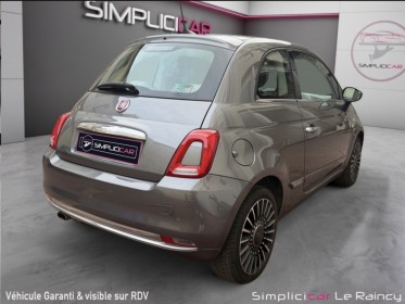 Fiat 500 1.2 8v 69 ch lounge toit ouvrant boite automatiques garantie 12 mois occasion simplicicar le raincy simplicicar...