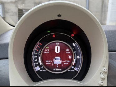 Fiat 500 1.2 8v 69 ch lounge toit ouvrant boite automatiques garantie 12 mois occasion simplicicar le raincy simplicicar...