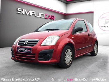 Citroen c2 c2 1.1i airdream collection - garantie 12 mois occasion simplicicar brie-comte-robert simplicicar simplicibike...