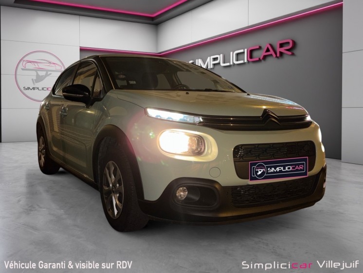 Citroen c3 c3 puretech 82 feel occasion simplicicar villejuif  simplicicar simplicibike france