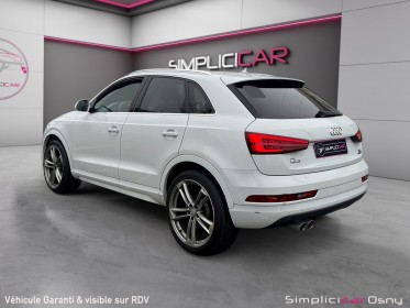 Audi q3 s line 2.0 tdi 150 ch s tronic 7 quattro || garantie 12 mois || occasion osny simplicicar simplicibike france