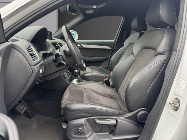 Audi q3 s line 2.0 tdi 150 ch s tronic 7 quattro || garantie 12 mois || occasion osny simplicicar simplicibike france