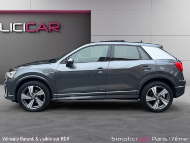 Audi q2 q2 35 tfsi 150 s tronic 7 s line  / toit ouvrant / garentie 12 mois occasion paris 17ème (75)(porte maillot)...