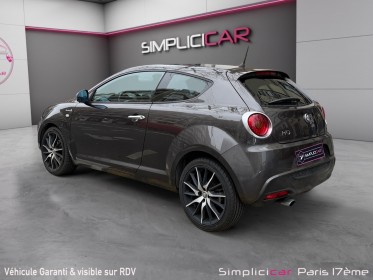 Alfa romeo mito 1.4 tb multiair start  stop 135 exclusive / qv line / tableau de bord carbone / occasion paris 17ème...