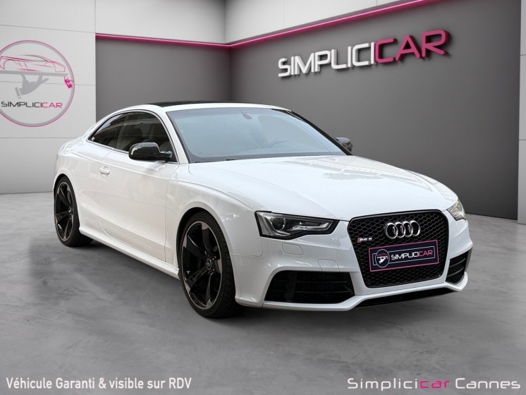 Audi rs5 s tronic 7 v8 4.2 fsi 450 quattro occasion cannes (06) simplicicar simplicibike france
