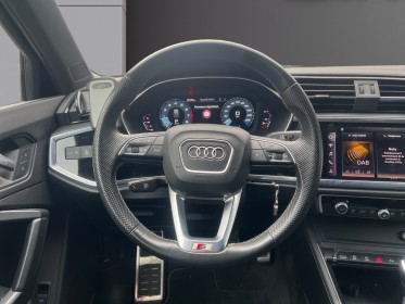 Audi q3 sportback 35 tfsi 150 ch s tronic 7 s line / sline, apple carplay, caméra de recul, garantie 12 mois. occasion...
