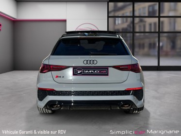 Audi rs3 sportback 2.5 tfsi 400 s tronic 7 quattro immat fr gris nardo freins ceramique toit ouvrant bangolufsen becquet......