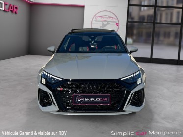 Audi rs3 sportback 2.5 tfsi 400 s tronic 7 quattro immat fr gris nardo freins ceramique toit ouvrant bangolufsen becquet......