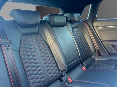 Audi rs3 sportback 2.5 tfsi 400 s tronic 7 quattro immat fr gris nardo freins ceramique toit ouvrant bangolufsen becquet......