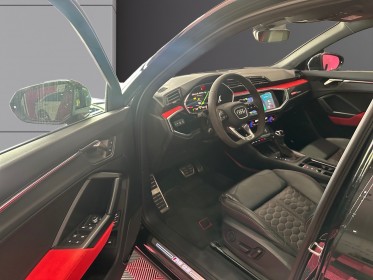 Audi rs q3 sportback 400ch quattro - full black - full - faible km - immat fr - occasion simplicicar compiegne simplicicar...